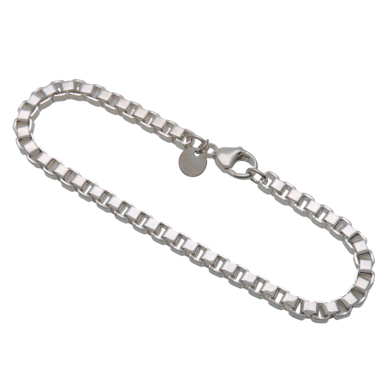 Tiffany & Co Venetian Link Bracelet SV925 Silver