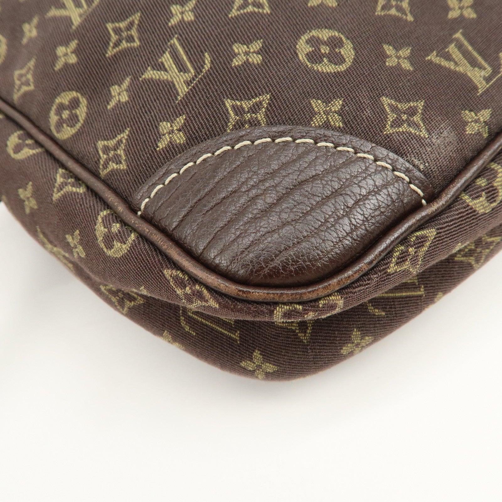 Louis Vuitton Monogram Mini Lin Danube Shoulder Bag Brown M95228
