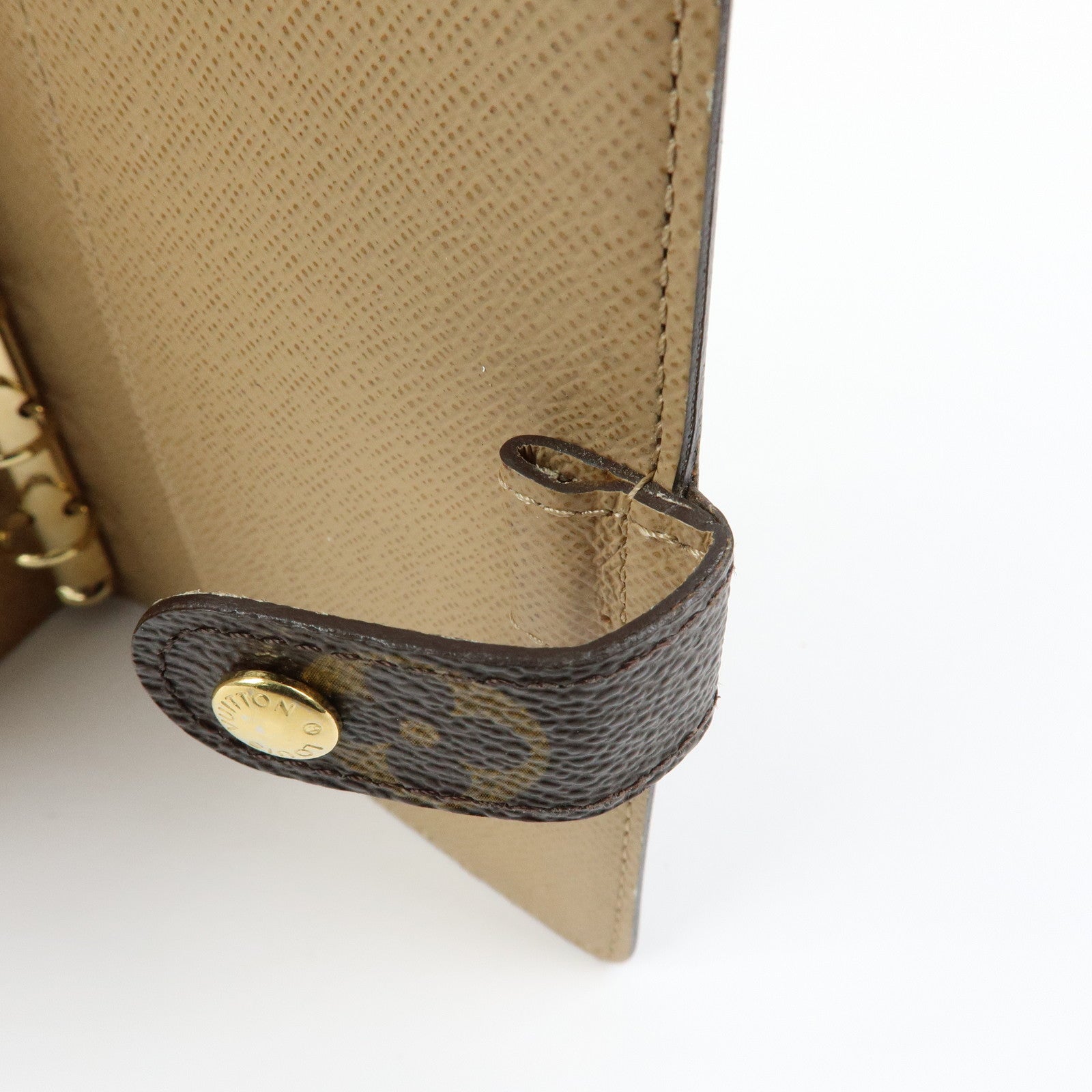Louis Vuitton Monogram Agenda PM T&B Planner Cover Brown R21039