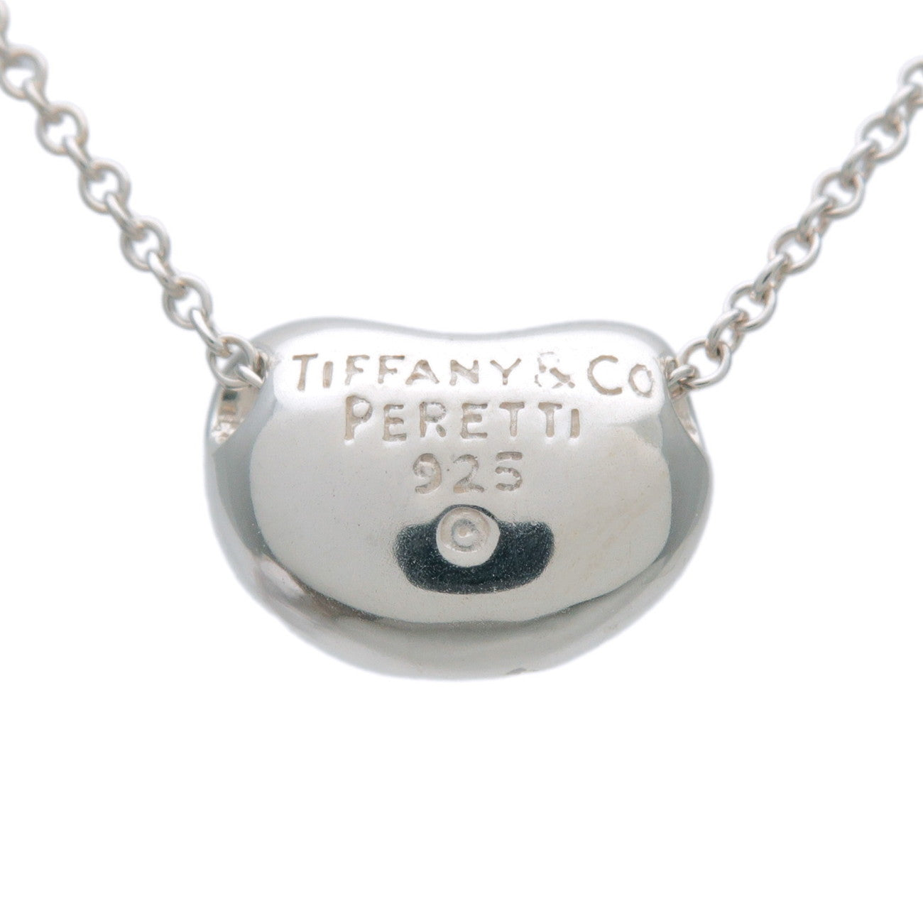 Tiffany & Co Bean Necklace Small SV925 Silver