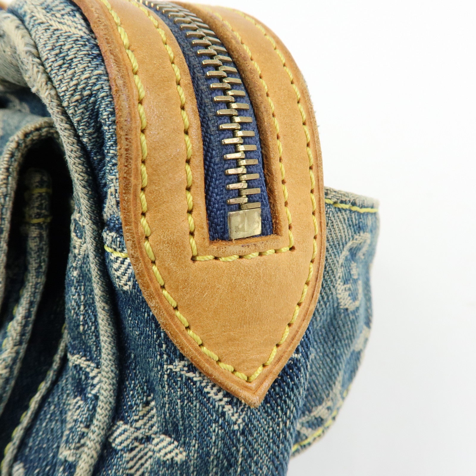 Louis Vuitton Monogram Denim Bum Bag Waist Bag Blue M95347
