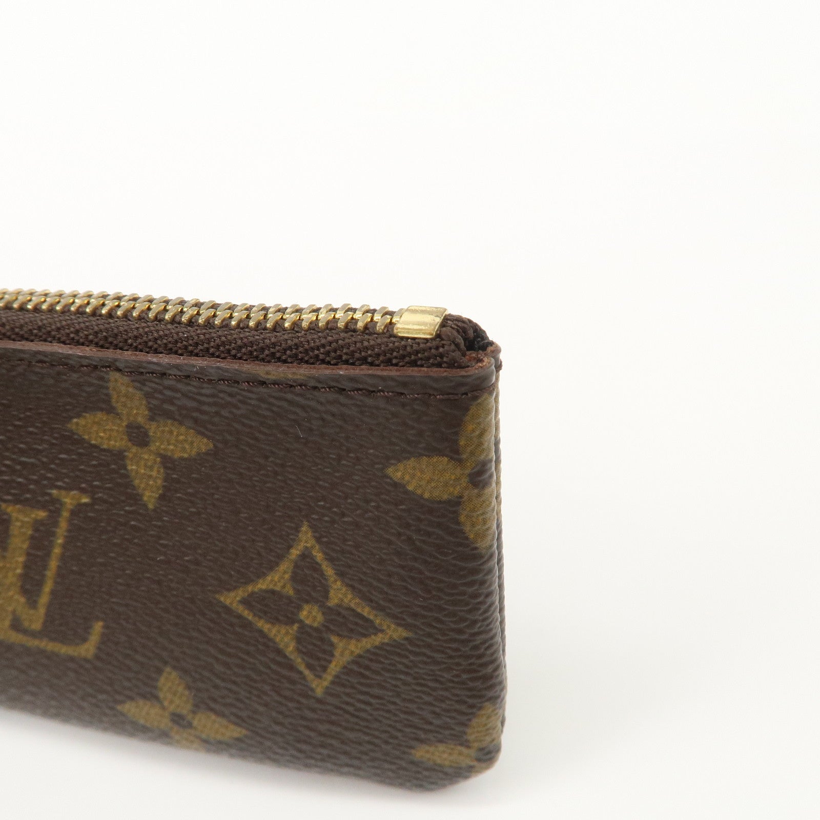 Louis Vuitton Monogram Pochette Cles Coin Case Key Case M62650