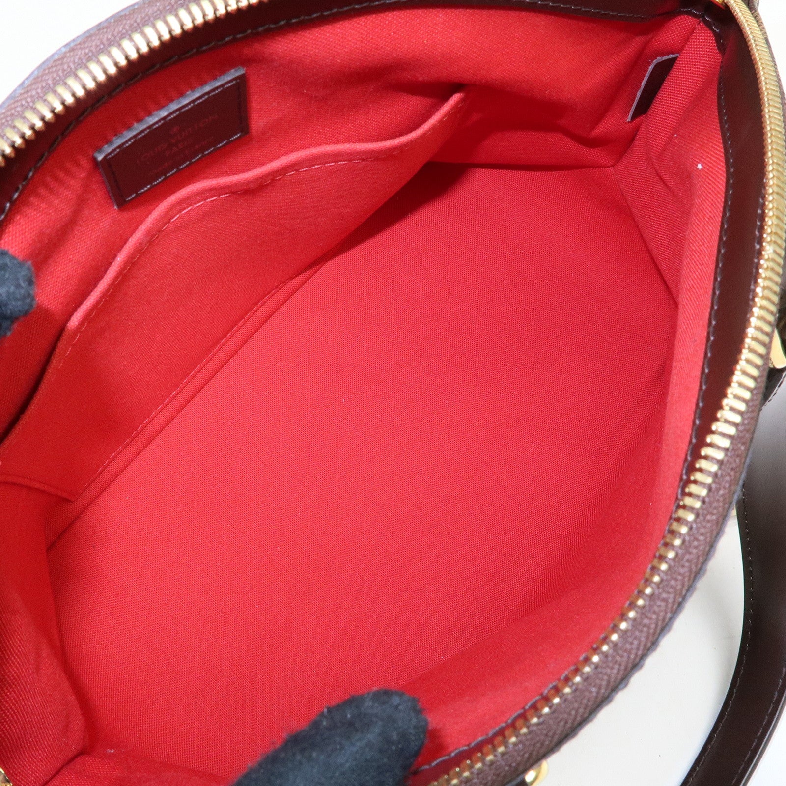 Louis Vuitton Damier Verona PM Hand Bag Damier Ebene N41117