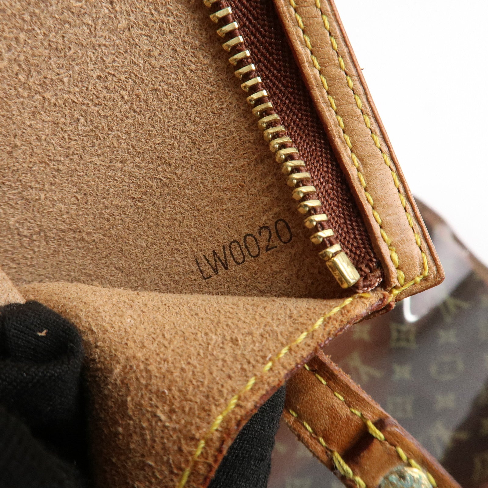 Louis Vuitton Monogram Vinyl Cabas Cruise Tote Bag Brown M50500 Used