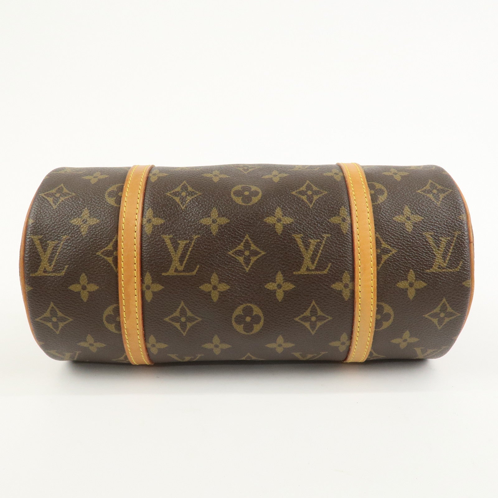 Louis Vuitton Monogram Papillon 26 Hand Bag Brown M51386