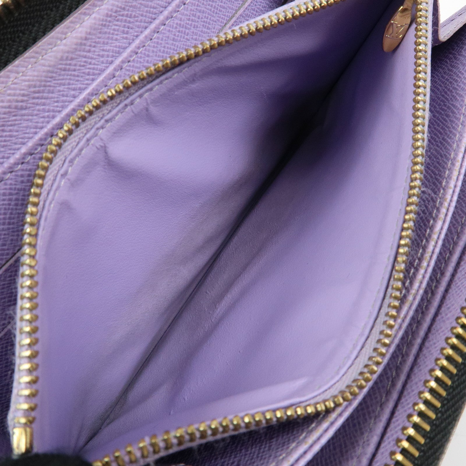 Louis Vuitton Monogram Multi Color Zippy Wallet Violet M60275