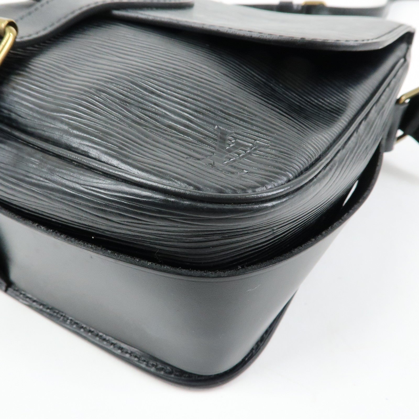Louis Vuitton Epi Leather Cartouchiere Shoulder Bag Noir M52242