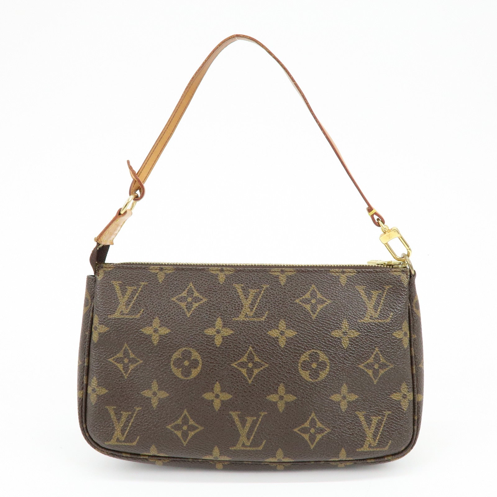 Louis Vuitton Monogram Pochette Accessoires Pouch Hand Bag M51980