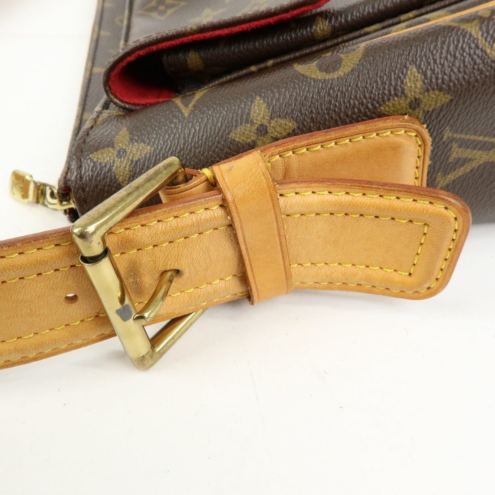 Louis Vuitton Monogram Viva Cite GM Shoulder Bag Brown M51163