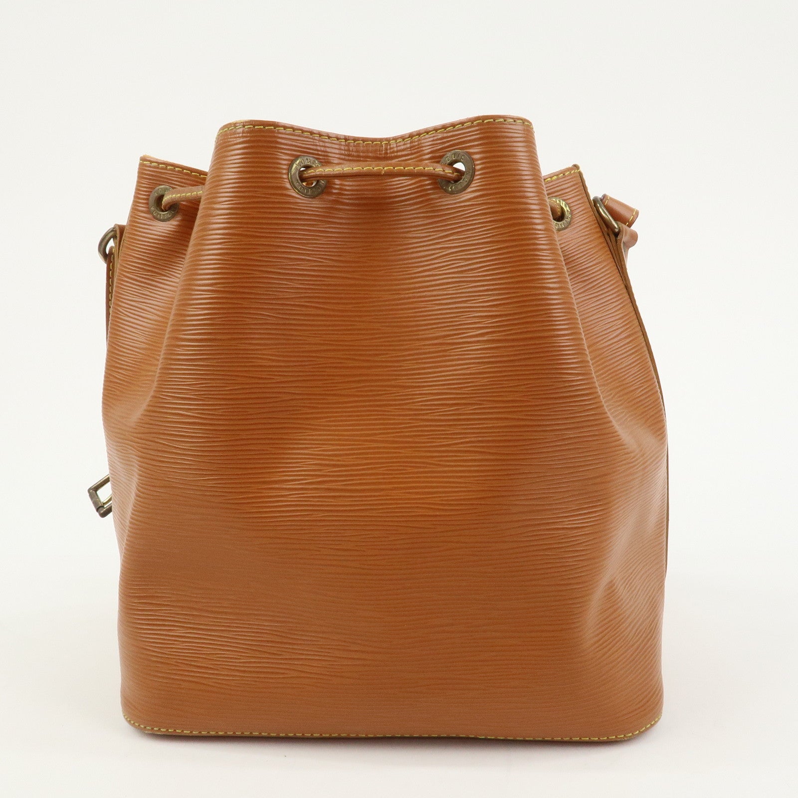 Louis Vuitton Epi Leather Petit Noe Shoulder Bag Zipang Gold M44108