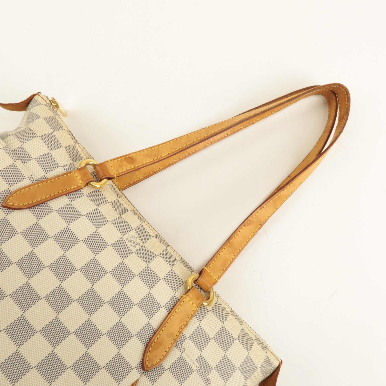 Louis Vuitton Damier Azur Totally PM Tote Bag Shoulder Bag N51261