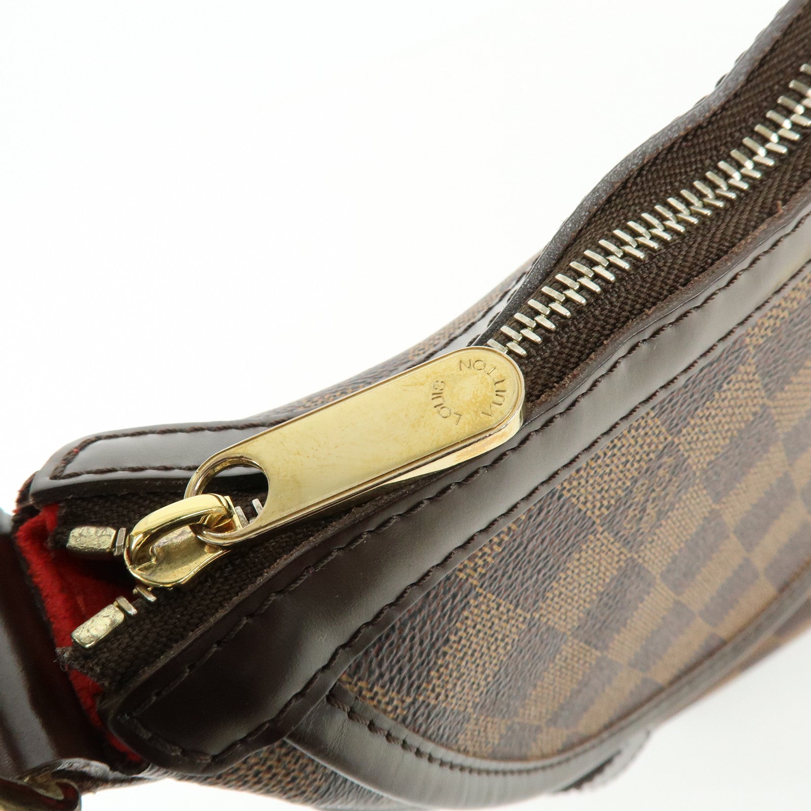 Louis Vuitton Damier Highbury Canvas Shoulder Bag Brown N51200