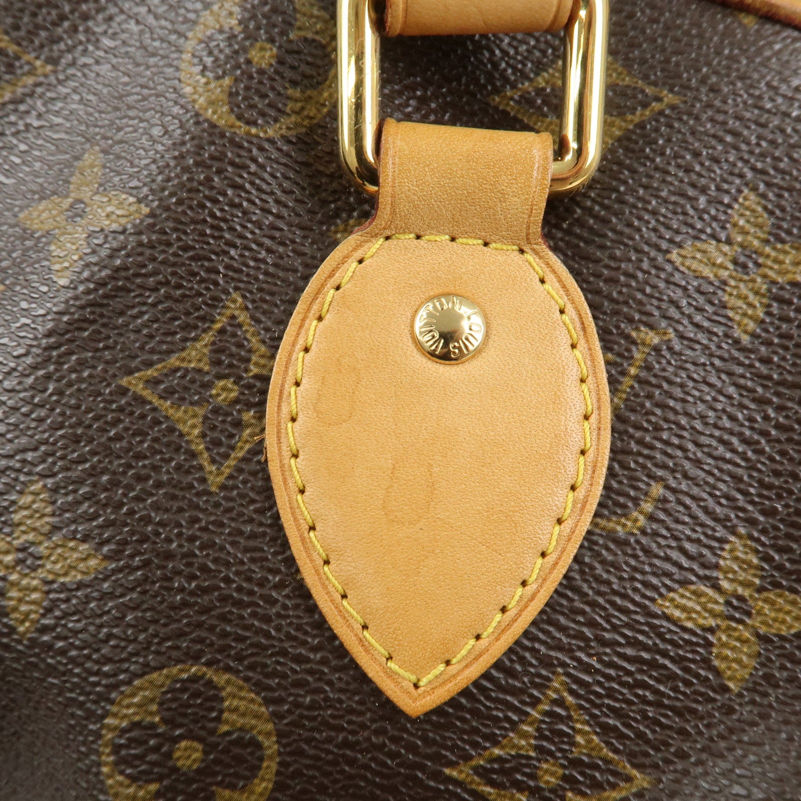 Louis Vuitton Monogram Palermo PM 2Way Bag Hand Bag Brown M40145