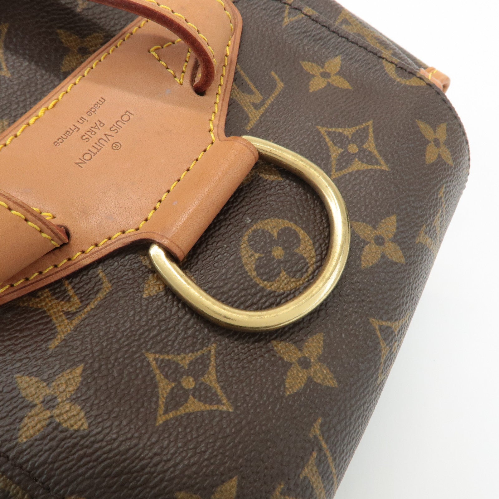 Louis Vuitton Monogram Montsouris MM Backpack Brown M51136