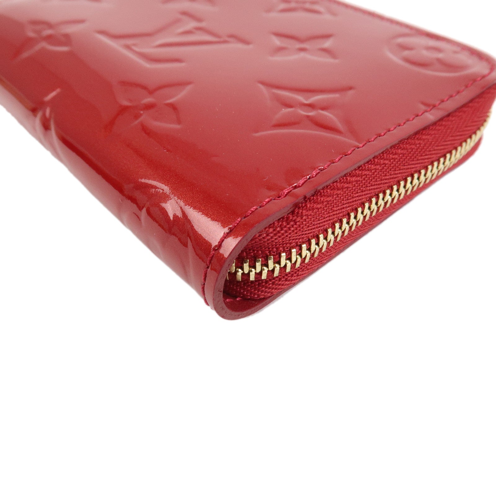 Louis Vuitton Monogram Vernis Zippy Coin Purse Pomme d'Amour M93608