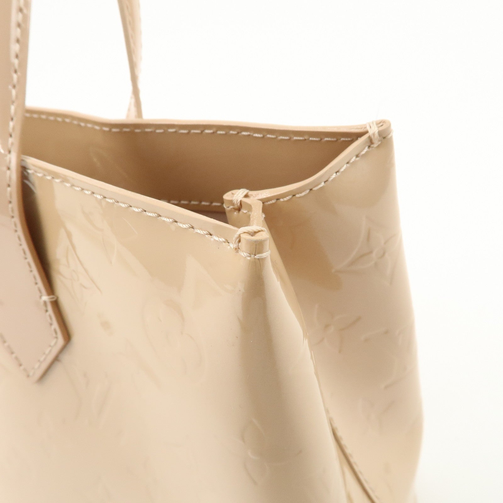 Louis Vuitton Monogram Vernis Wilshire PM Hand Bag M91642