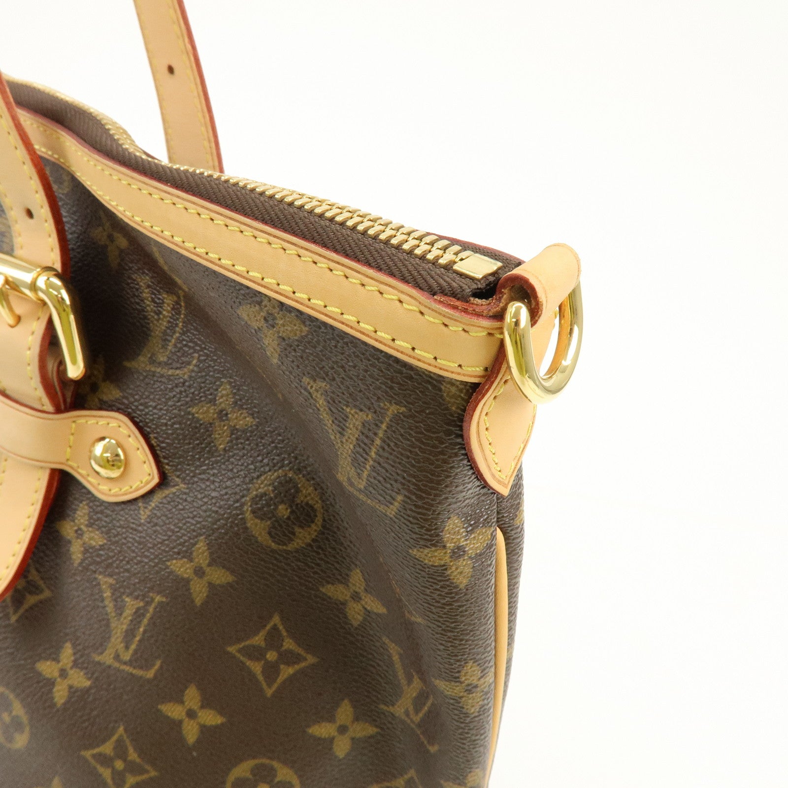 Louis Vuitton Monogram Palermo GM 2Way Hand Bag Brown M40146