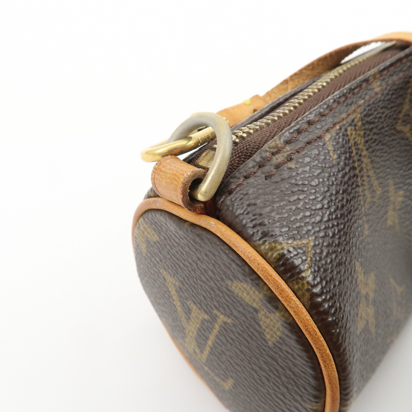 Louis Vuitton Monogram Mini Pouch for Papillon Bag New Style Brown