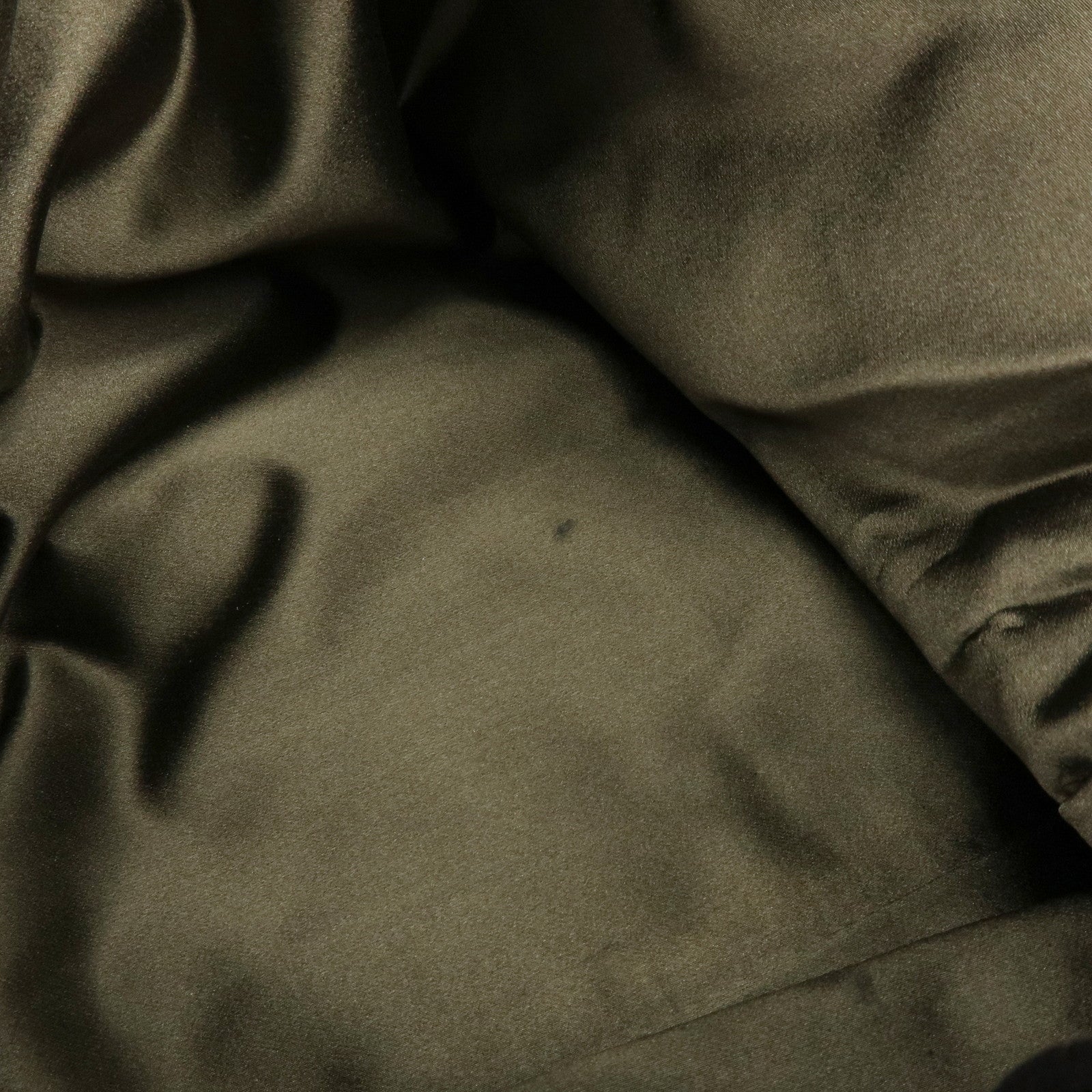 FENDI Fur Leather Tote Bag Hand Bag Brown Yellow 8BH005