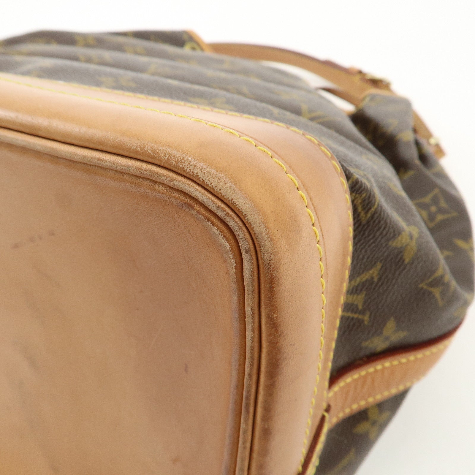 Louis Vuitton Monogram Noe Shoulder Bag Hand Bag Brown M42224