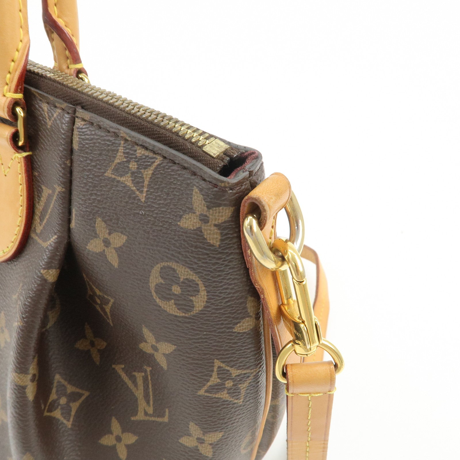 Louis Vuitton Monogram Turenne PM 2Way Hand Bag Brown M48813