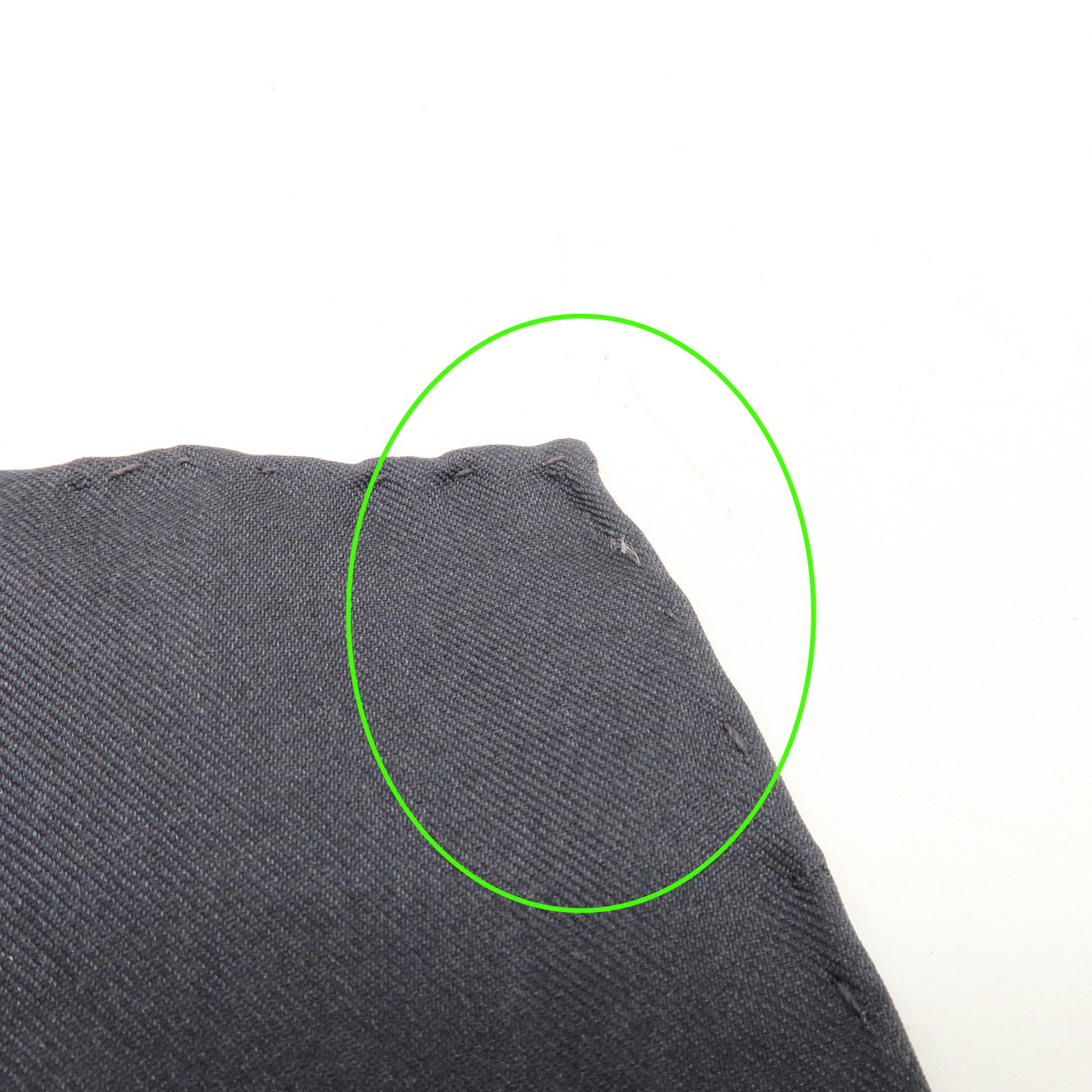 HERMES Carre 40 Silk 100% Scarf Petit Carre Mini Scarf Black