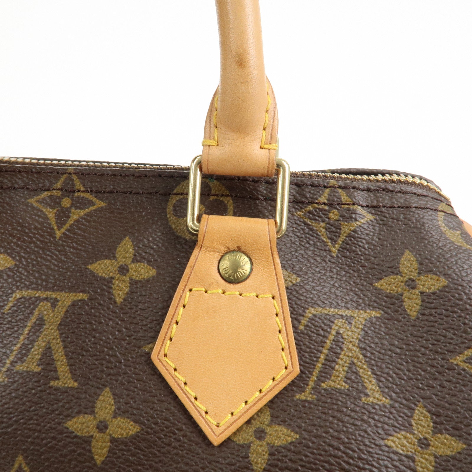 Louis Vuitton Monogram Speedy 25 Boston Bag Hand Bag Brown M41528