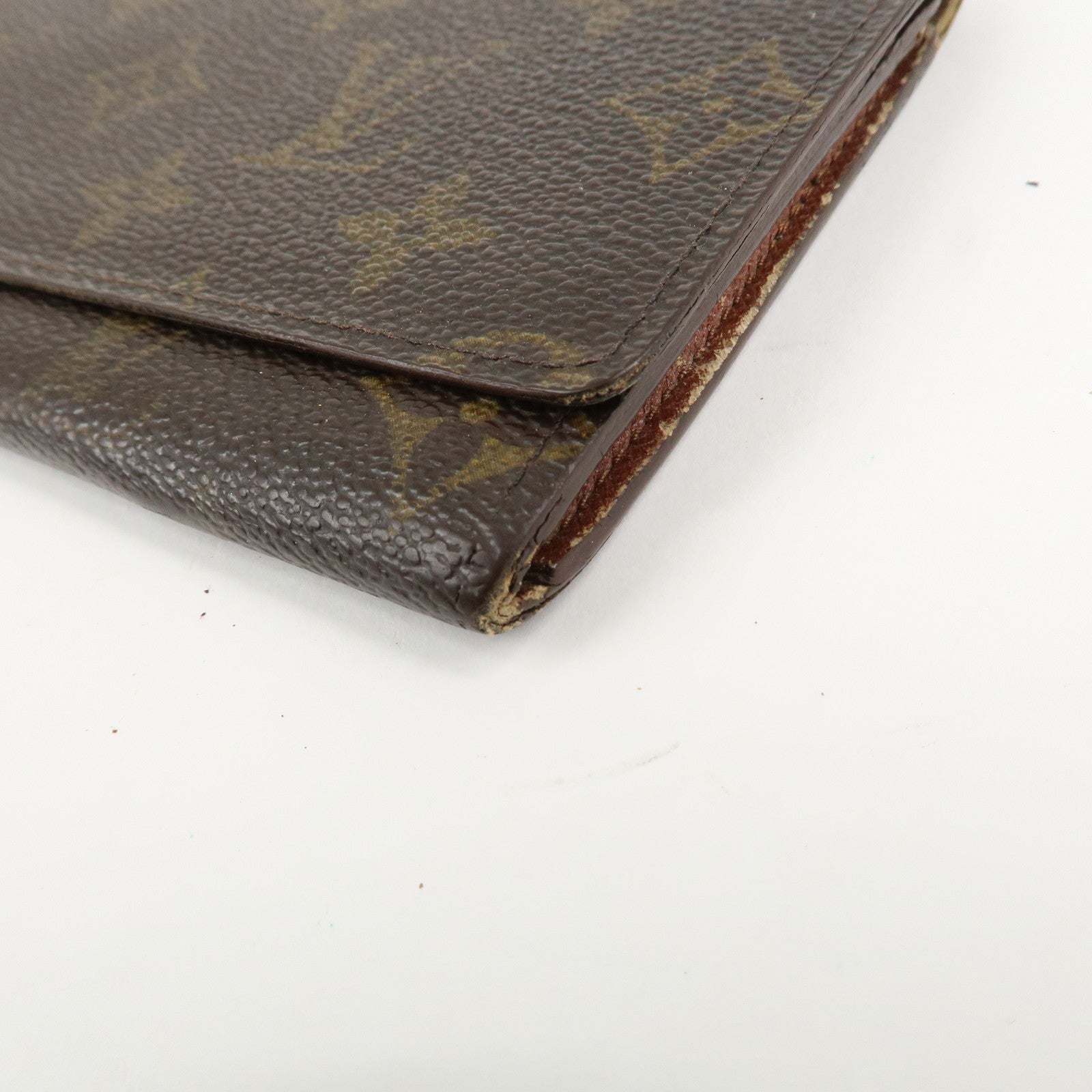 Louis Vuitton Set of 4 Monogram Wallet Key Case M61215 M61735 M62630 M61818 Used