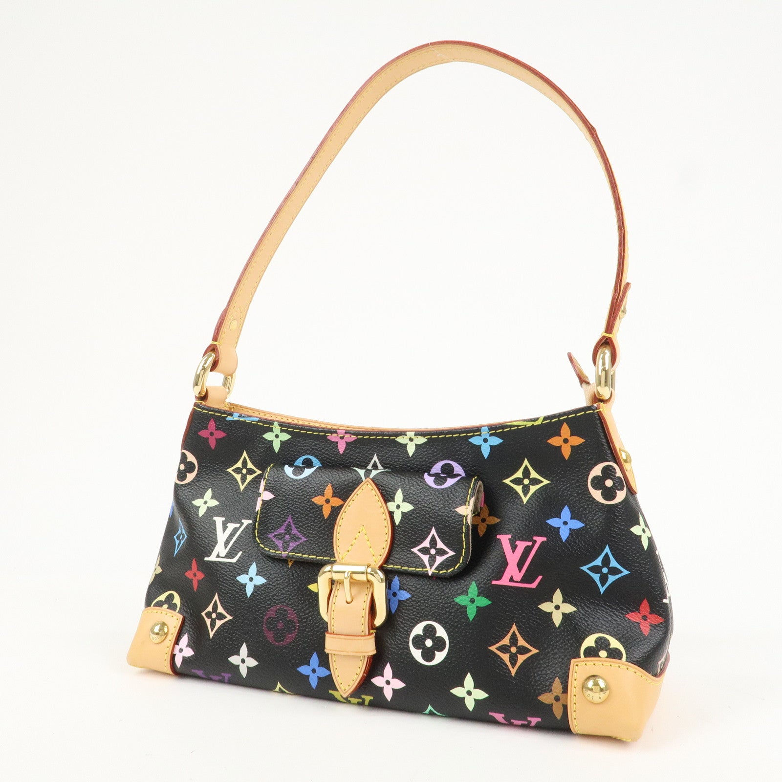 Louis Vuitton Monogram Multicolor Eliza Shoulder Bag Noir M40099