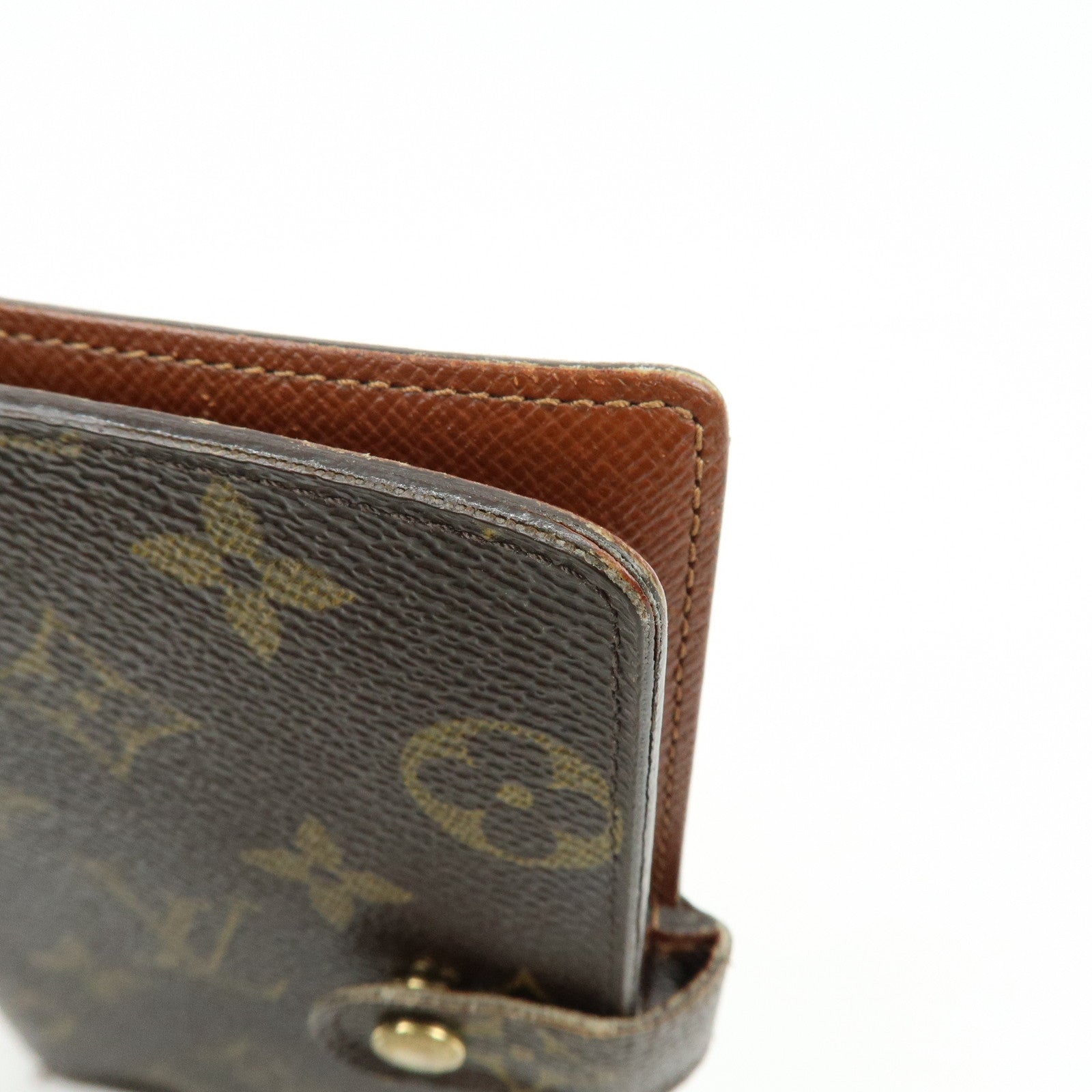 Louis Vuitton Monogram Agenda PM Planner Cover Brown R20005