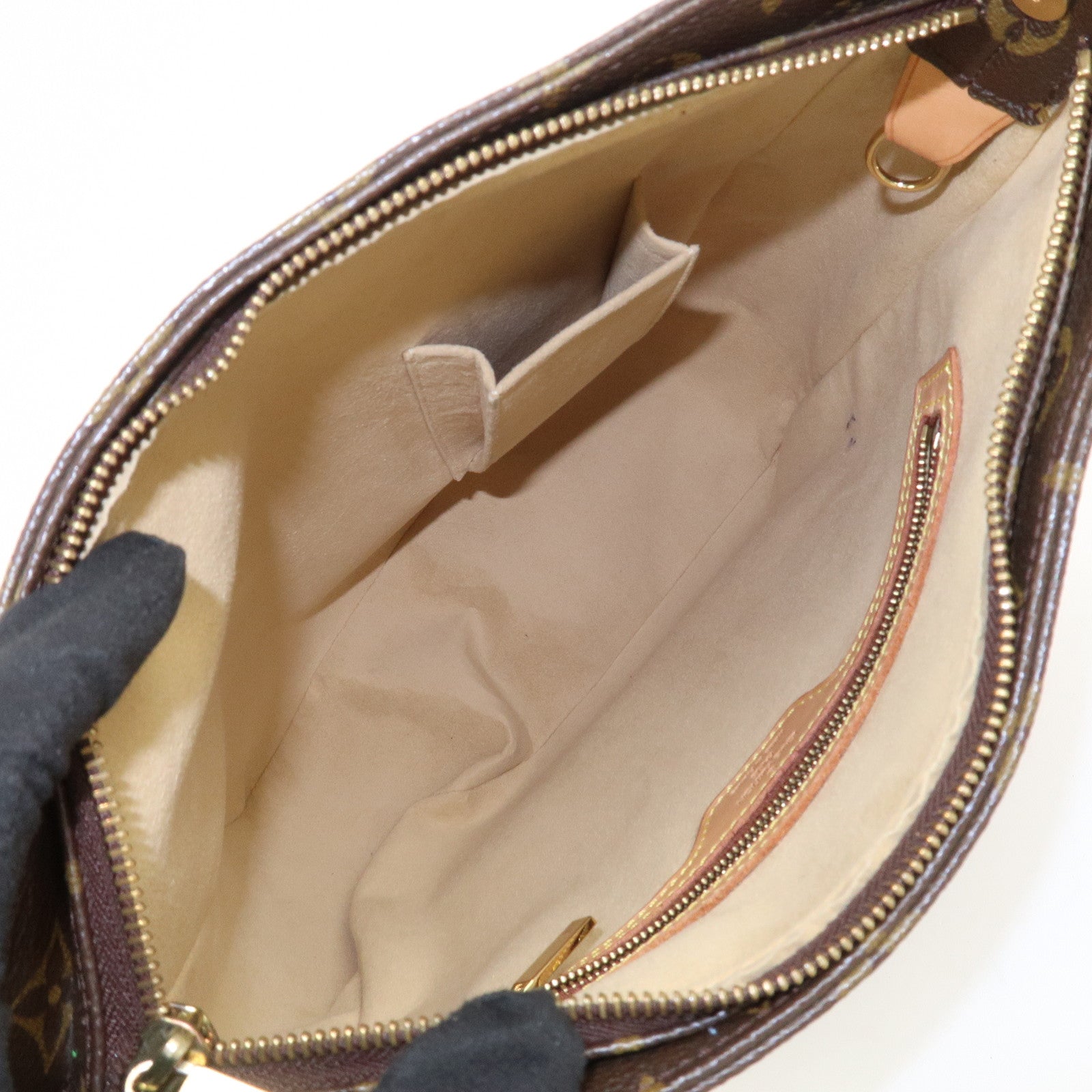 Louis Vuitton Monogram Looping GM Shoulder Bag Brown M51145