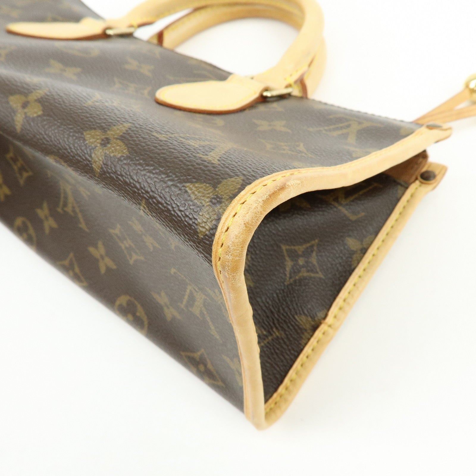 Louis Vuitton Monogram Popincourt Hand Bag Brown M40009