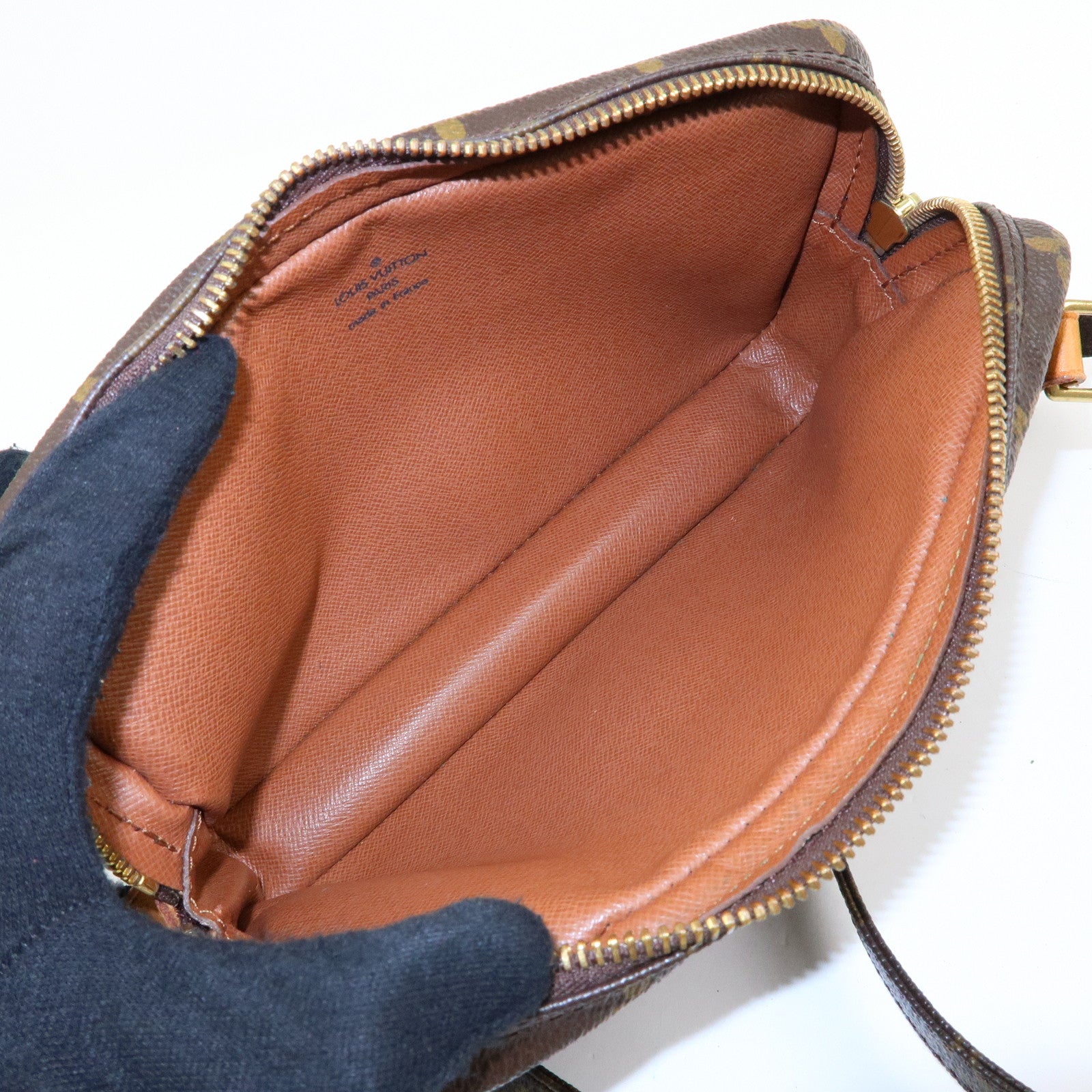 Louis Vuitton Monogram Pochette Marly Bandouliere Bag Brown M51828