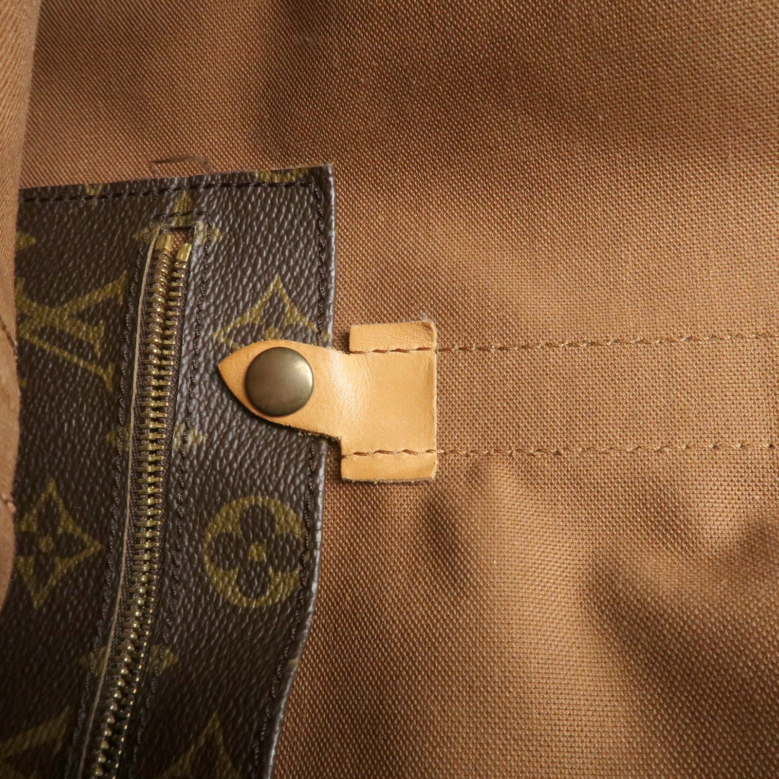 Louis Vuitton Monogram Randonnee GM Shoulder Bag Brown M42244