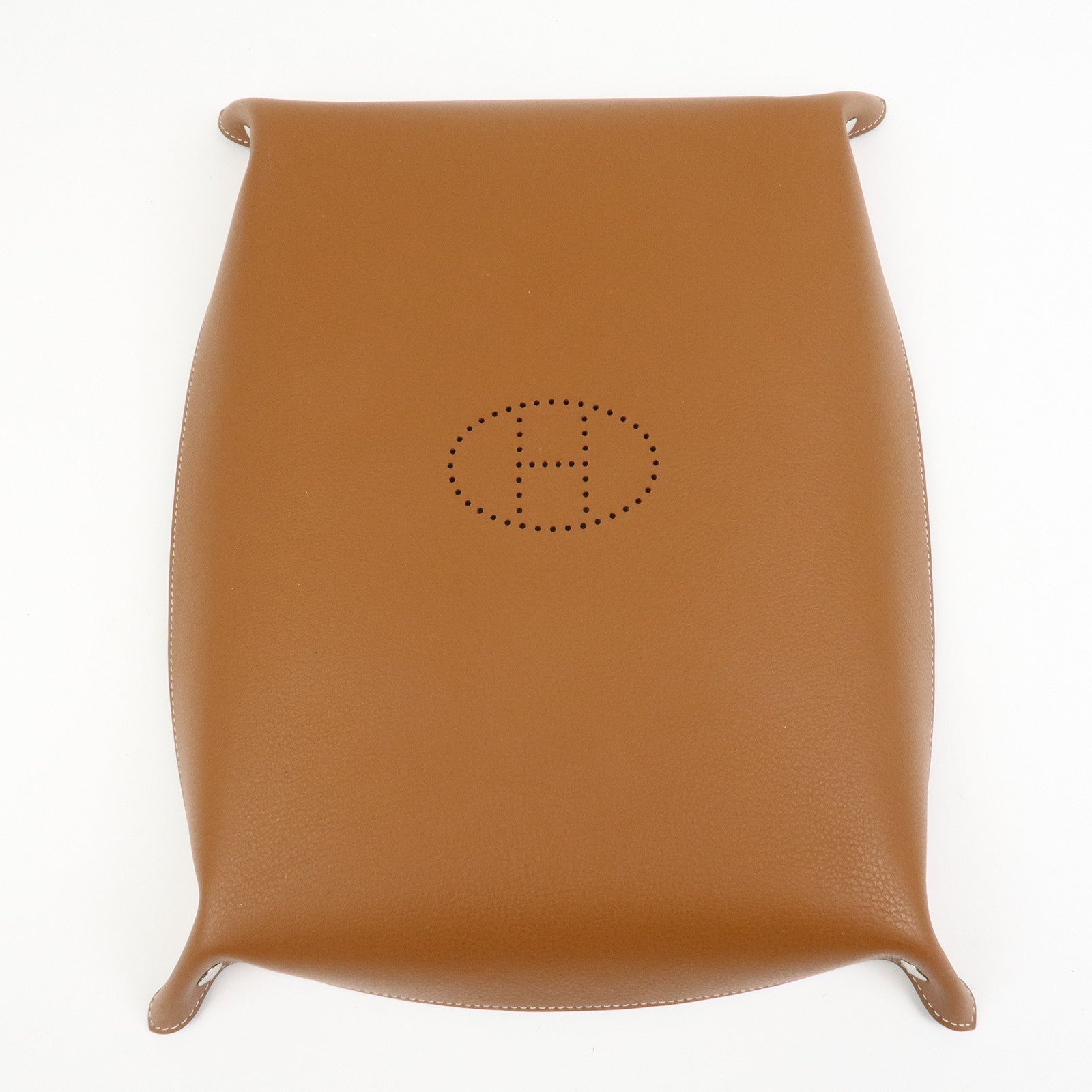 HERMES Mises et Relances Desk Taurillon Leather Mail Tray U Stamped