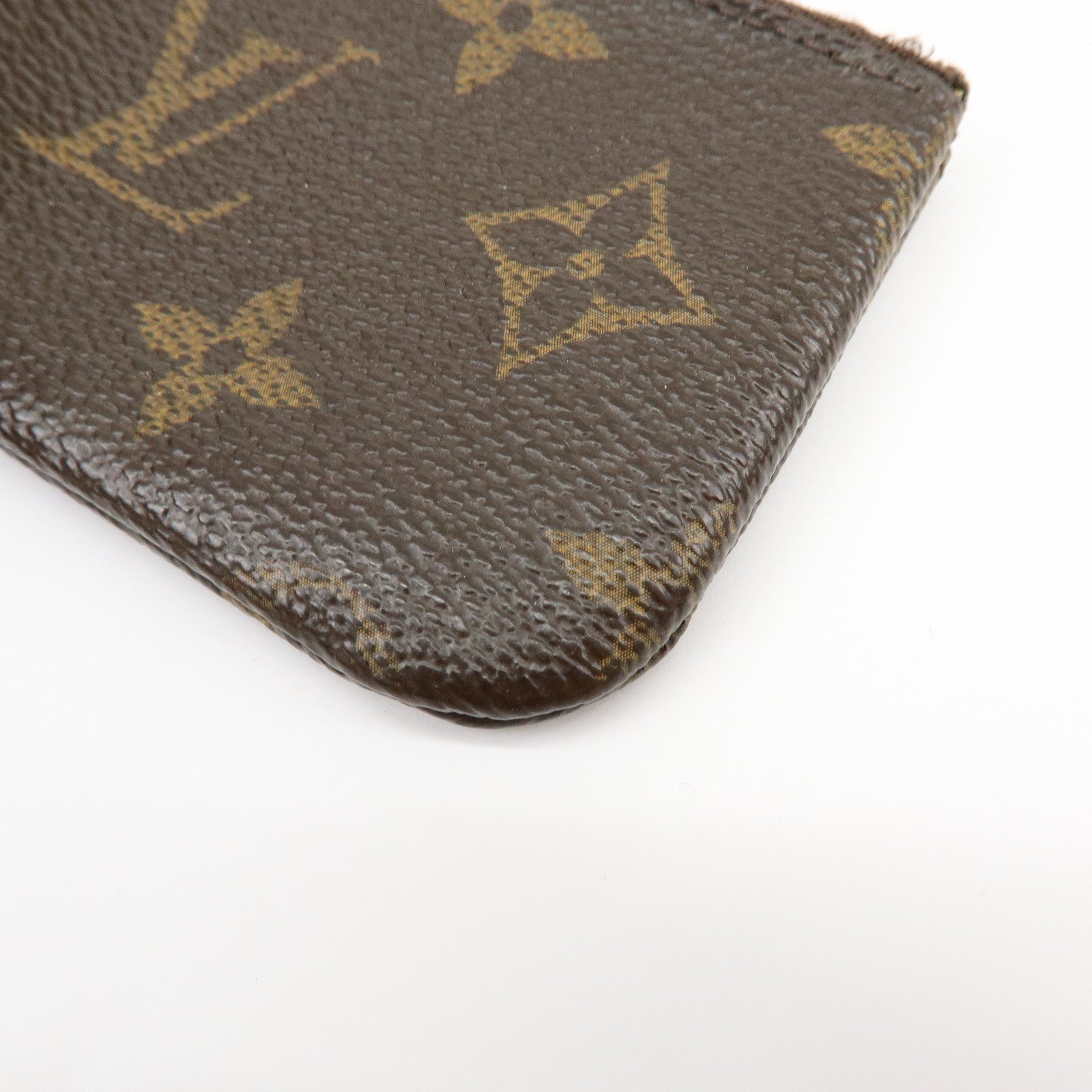 Louis Vuitton Monogram Set of 2 Pochette Cles Coin Cases M62650