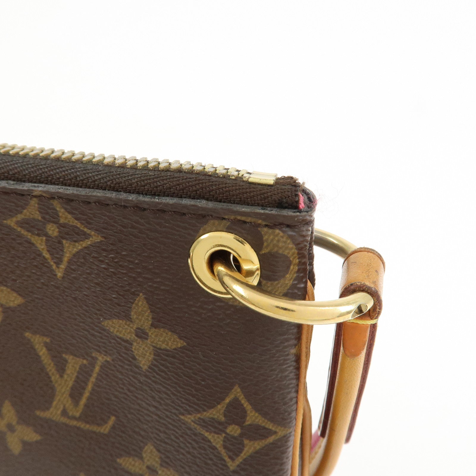 Louis Vuitton Monogram Canvas Lorette Shoulder Bag Hot Pink M44053