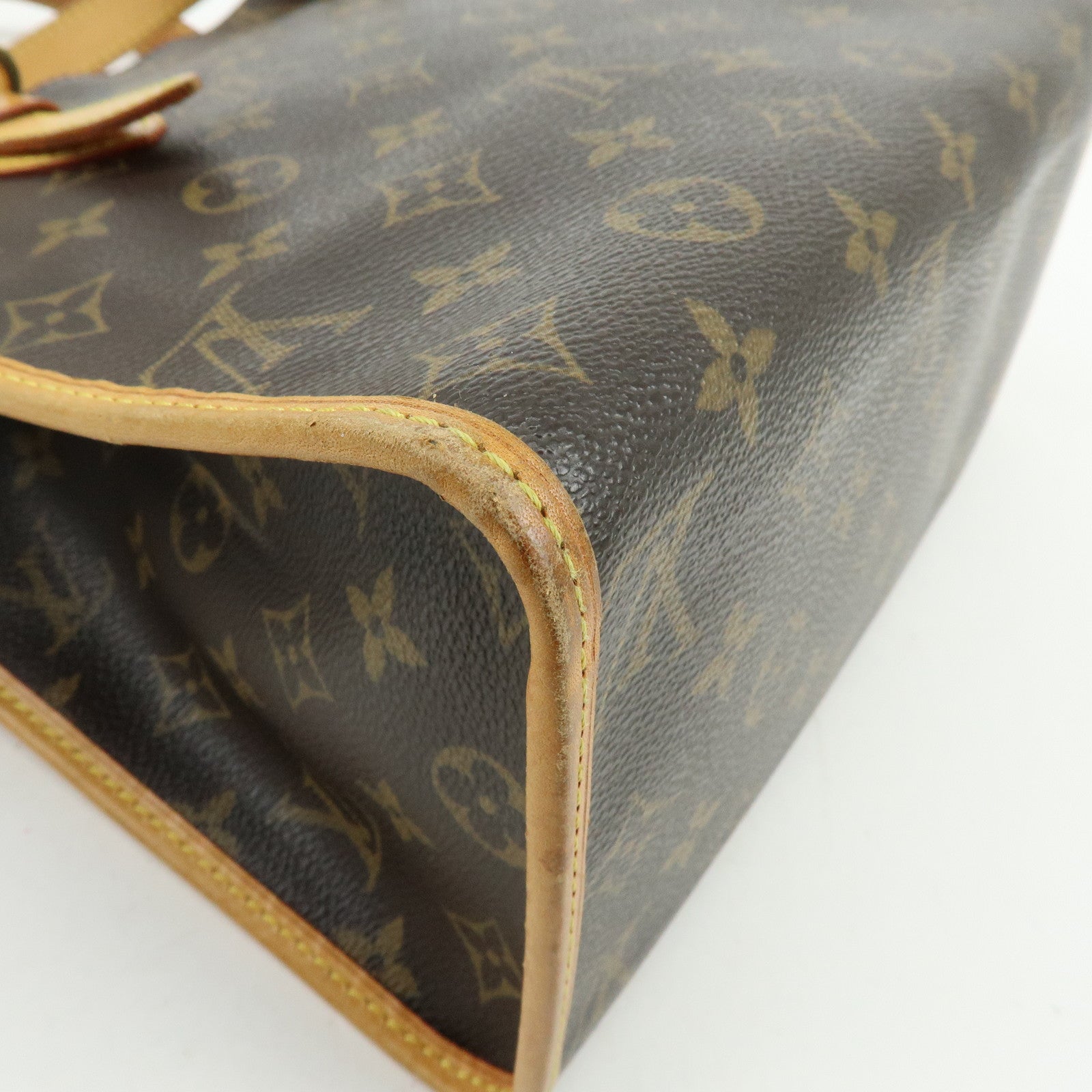 Louis Vuitton Monogram Popincourt Haut Shoulder Bag Brown M40007