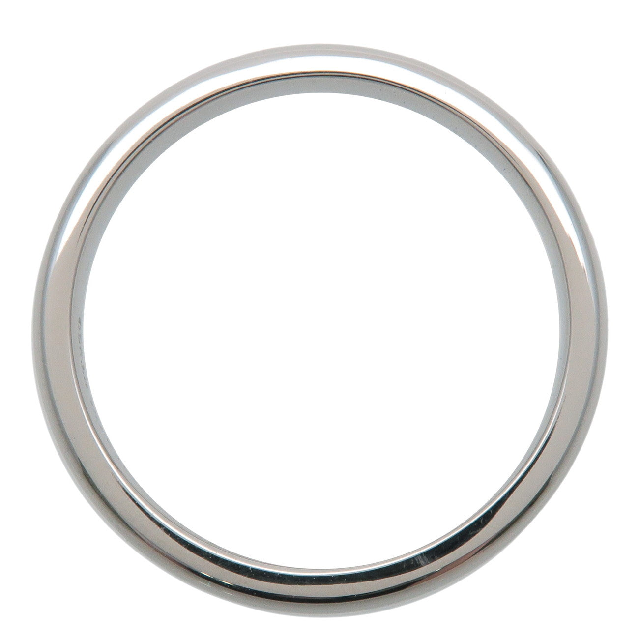 Tiffany & Co Classic Band Ring PT950 Platinum US6.5 EU53 HK14