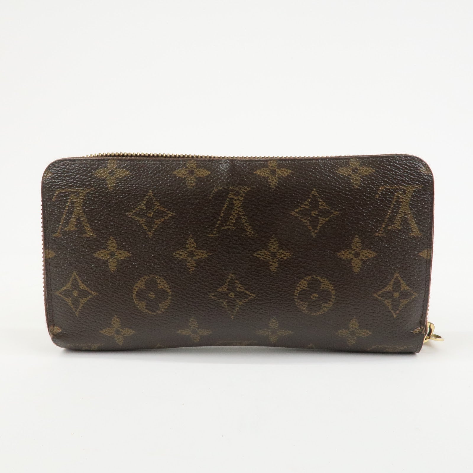 Louis Vuitton Monogram Zippy Round Long Wallet Brown M42616