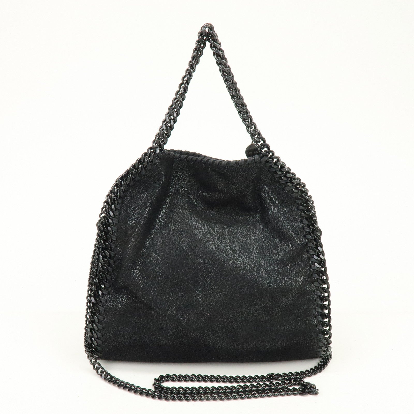 STELLA MCCARTNEY Falabella 2Way Bag Shoulder Bag Hand Bag Black
