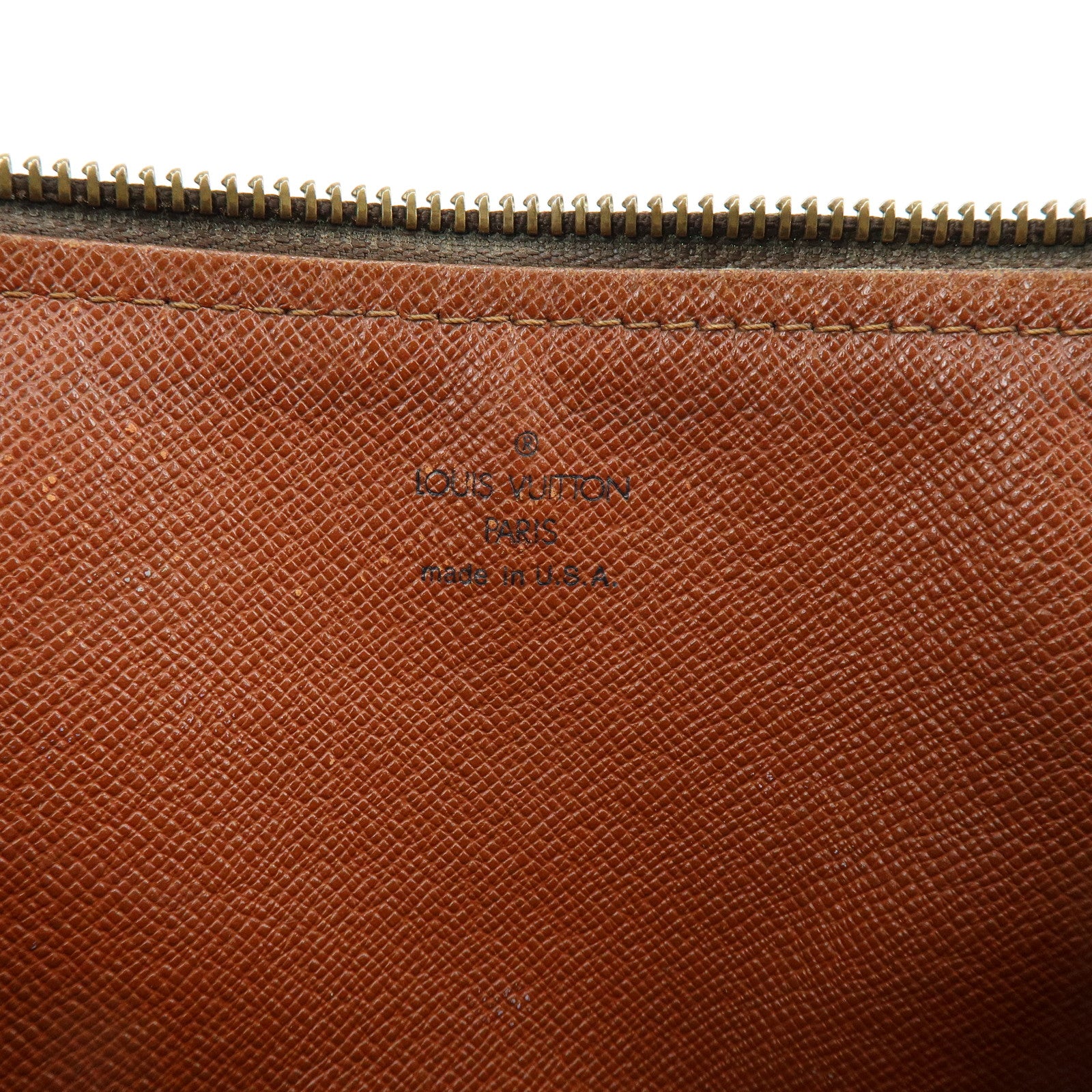 Louis Vuitton Monogram Papillon 30 Hand Bag Brown M51365