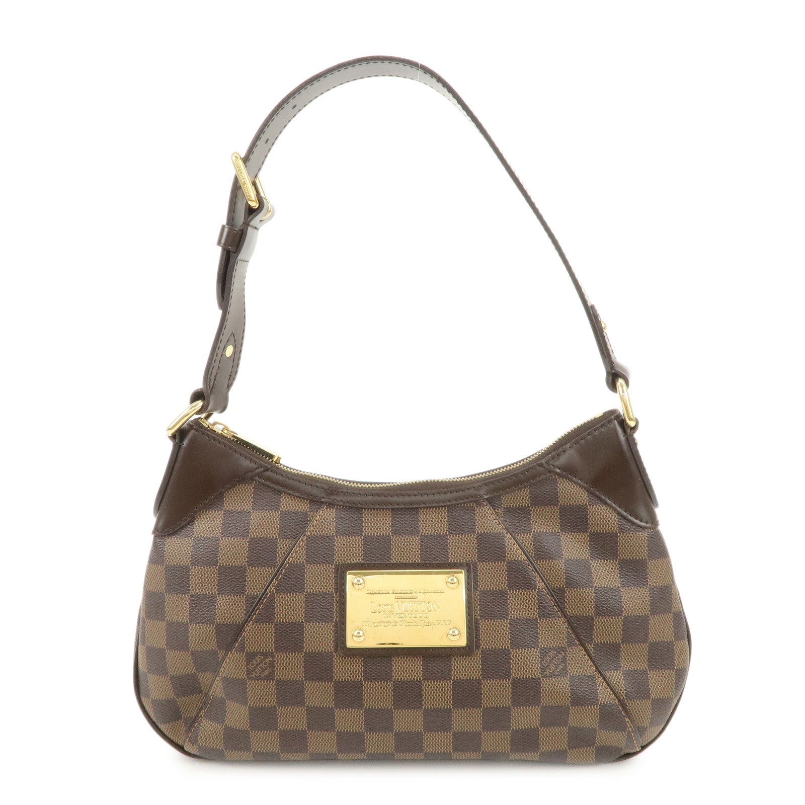 Louis Vuitton Damier Canvas Thames PM Shoulder Bag Hand Bag N48180