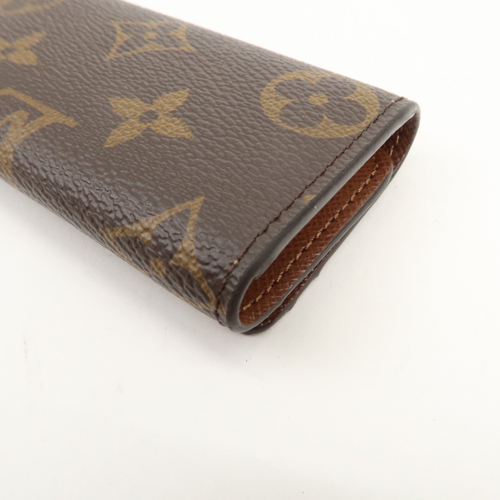 Louis Vuitton Monogram Multicles 4 Key Case Key Holder Brown M6263