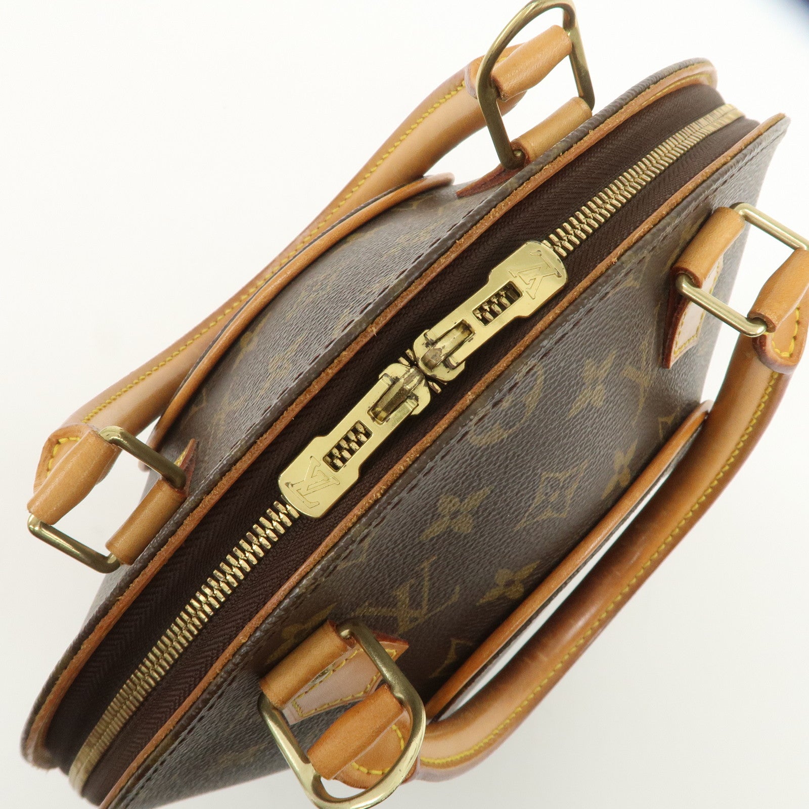 Louis Vuitton Monogram Canvas Ellipse PM Hand Bag Brown M51127