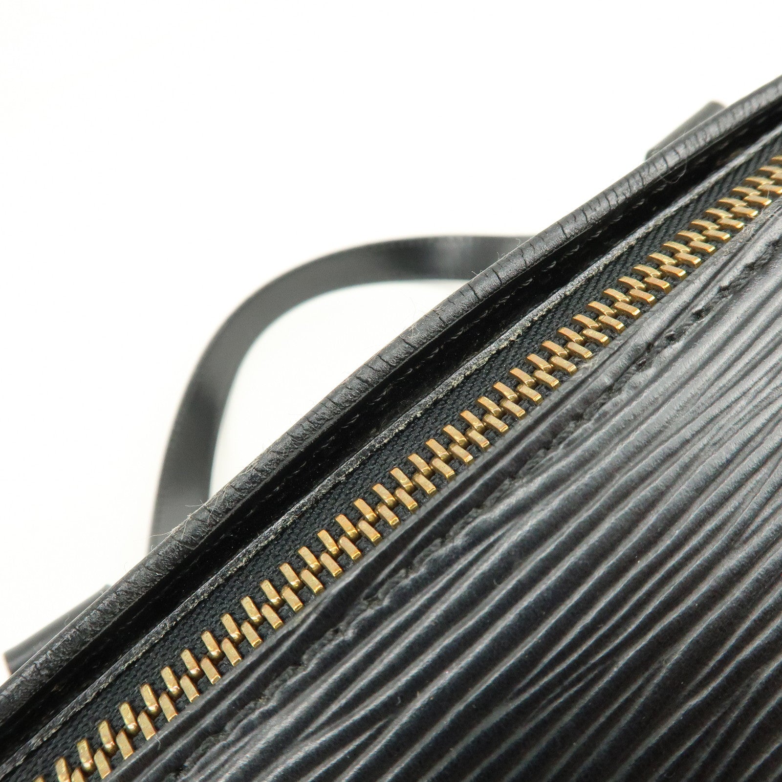 Louis Vuitton Epi Soufflot Shoulder Bag Hand Bag Noir M52222