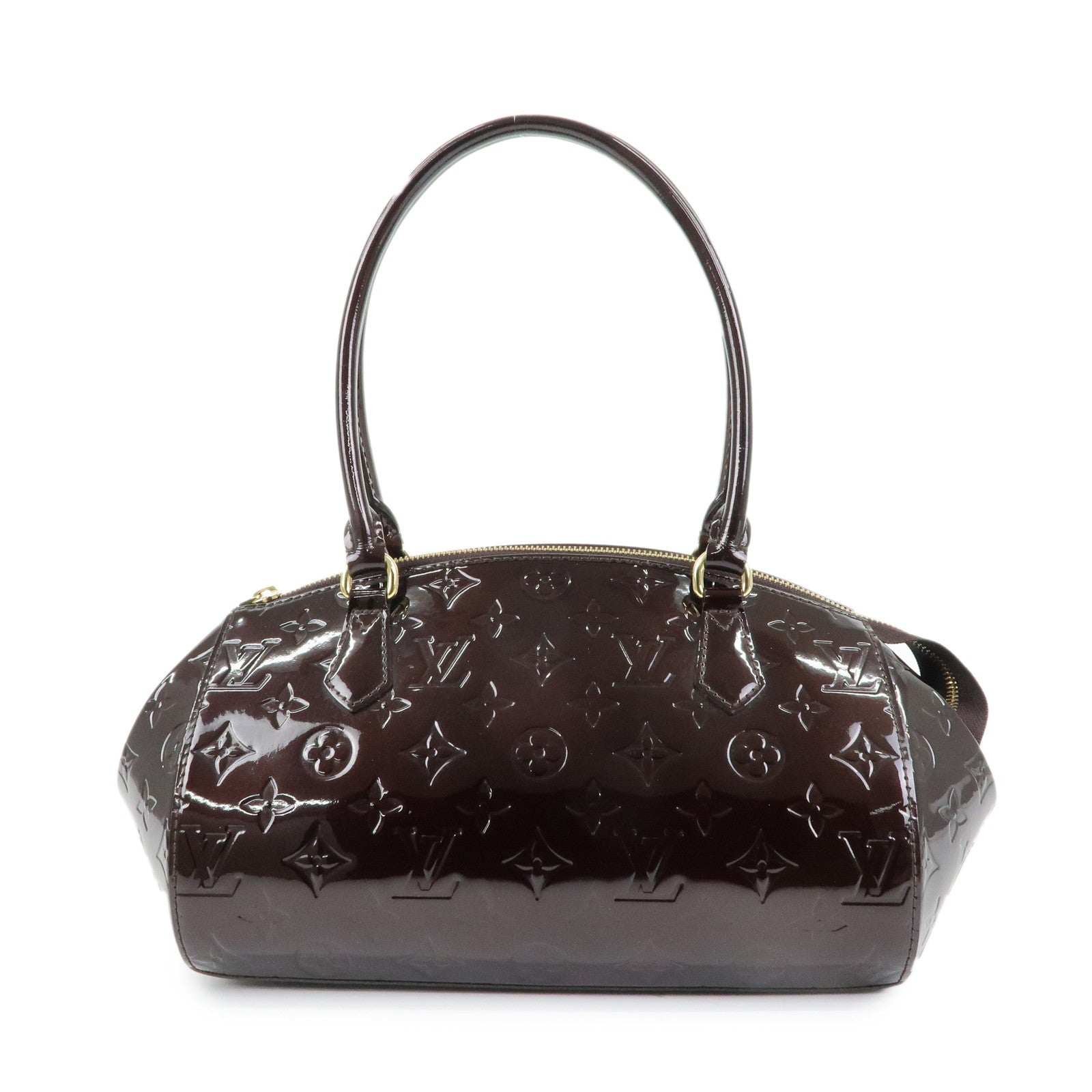 Louis Vuitton Monogram Vernis Leather Sherwood PM Hand Bag M91493