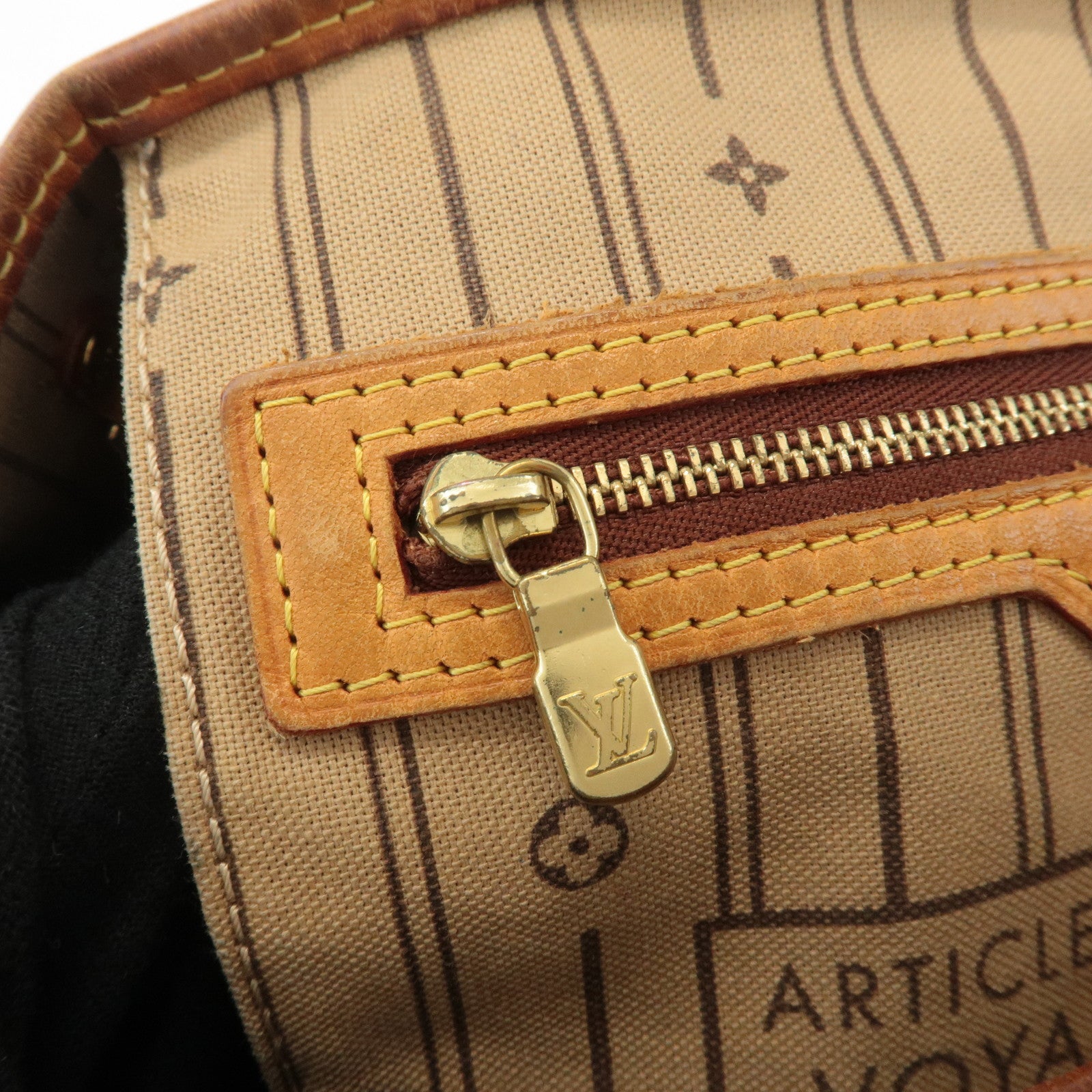 Louis Vuitton Monogram Neverfull PM Tote Bag Hand Bag M40155