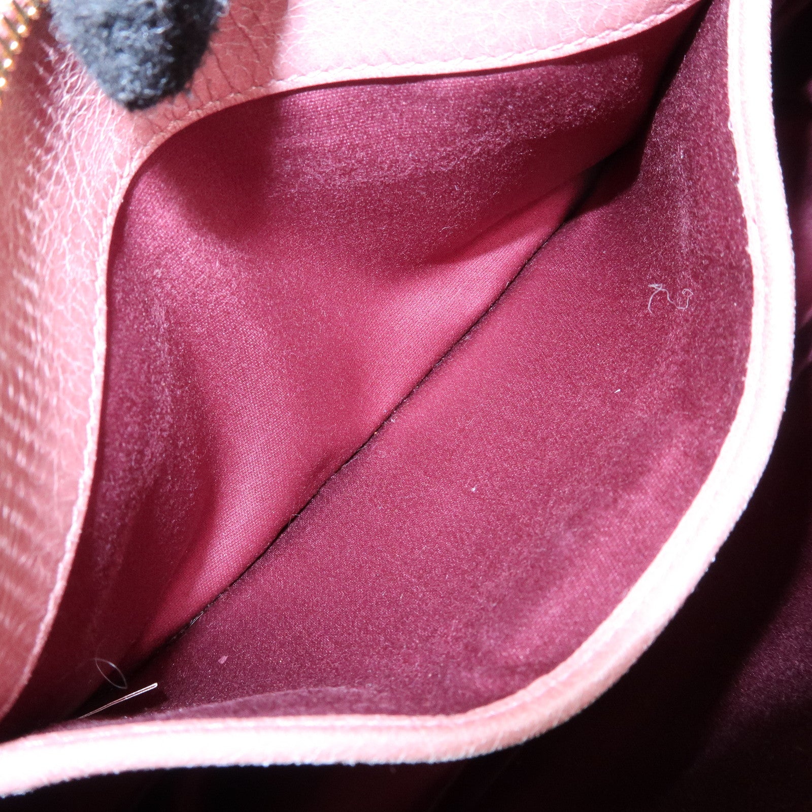 MIU MIU Matelasse Leather Chain Shoulder Crossbody Bag Pink 5BC892