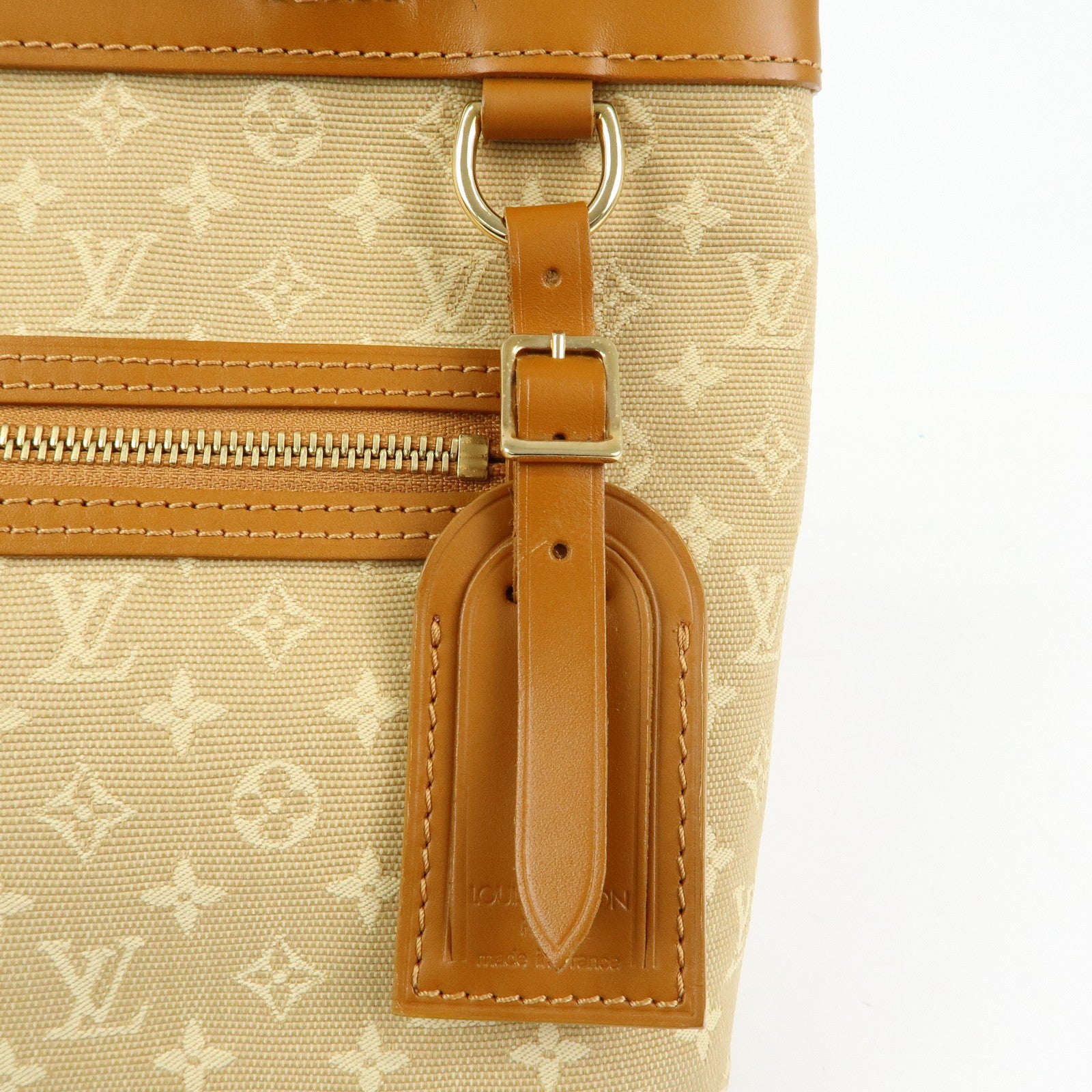 Louis Vuitton Monogram Mini Lucille PM Hand Bag Beige M92684